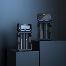 XTAR X2 extended - Chargeur d'accu 2 slots