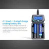 XTAR X2 extended - Chargeur d'accu 2 slots