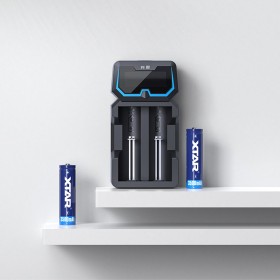 XTAR X2 extended - Chargeur d'accu 2 slots
