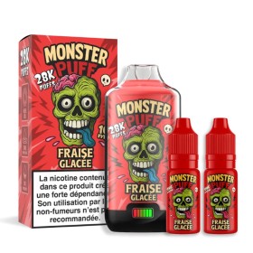 Fraise glacée - Kit MONSTER PUFF 28K