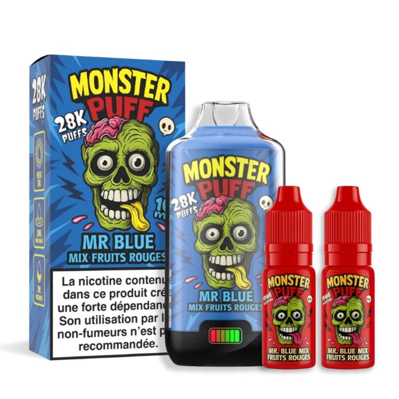 Mr blue - Kit MONSTER PUFF 28K