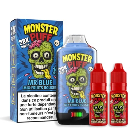 Mr blue - Kit MONSTER PUFF 28K